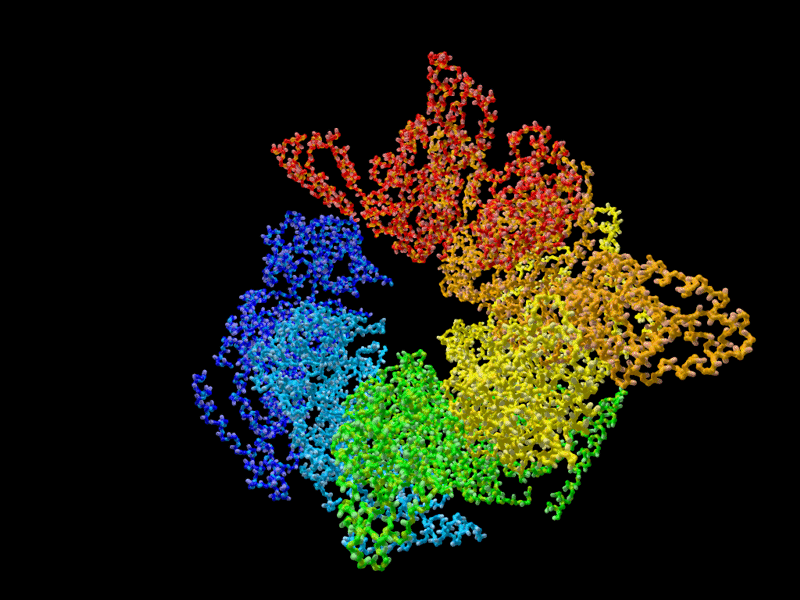 Spiral protein disaggregase – Gif animation