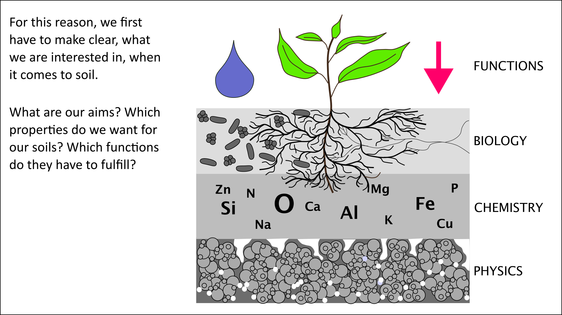 Soil functions as our guide through soil science
