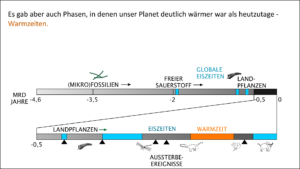 Die Warmzeit in Jura und Kreide