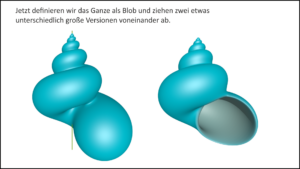 Wie modelliert man Schneckenhäuser?