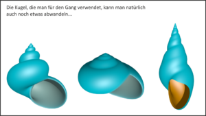 Wie modelliert man Schneckenhäuser?